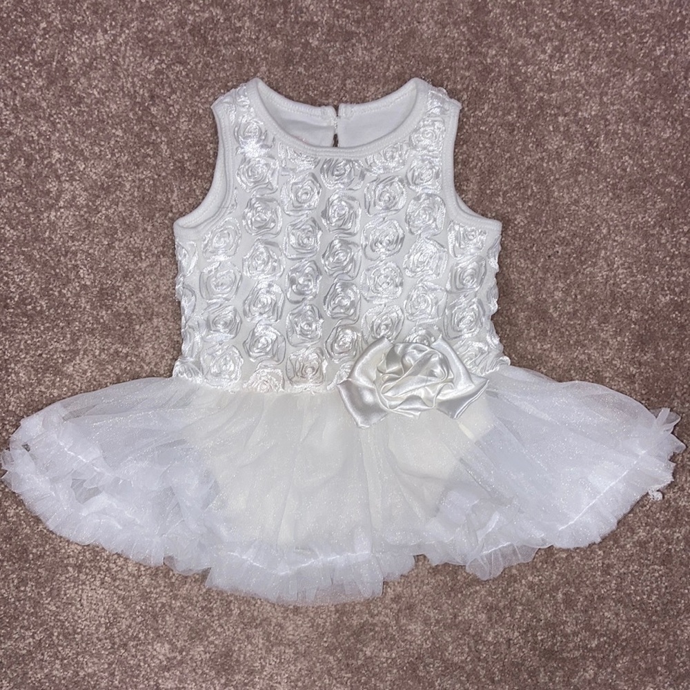 Nannette baby 6m onesie tutu dress